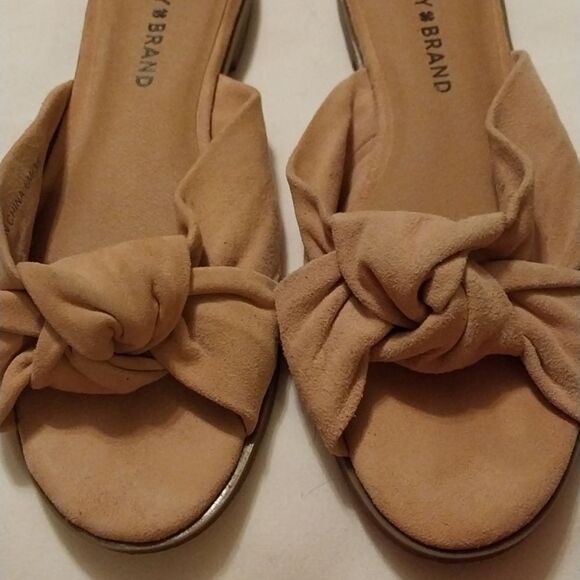 LUCKY BRAND upper leather slip on flats size 6M - Picture 6 of 6